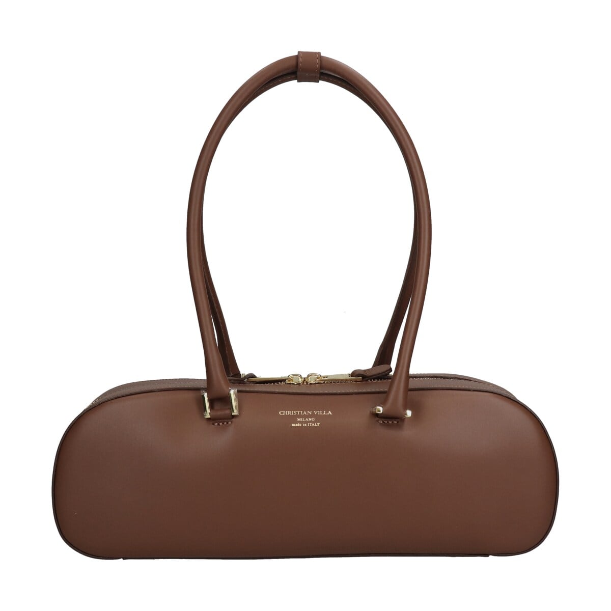 クリスチャンヴィラ（CHRISTIAN VILLA）/CHRISTIAN VILLA◆レザーワイドミディアムショルダーバッグ CHRISTIAN VILLA◇レザーワイドミディアムショルダーバッグ