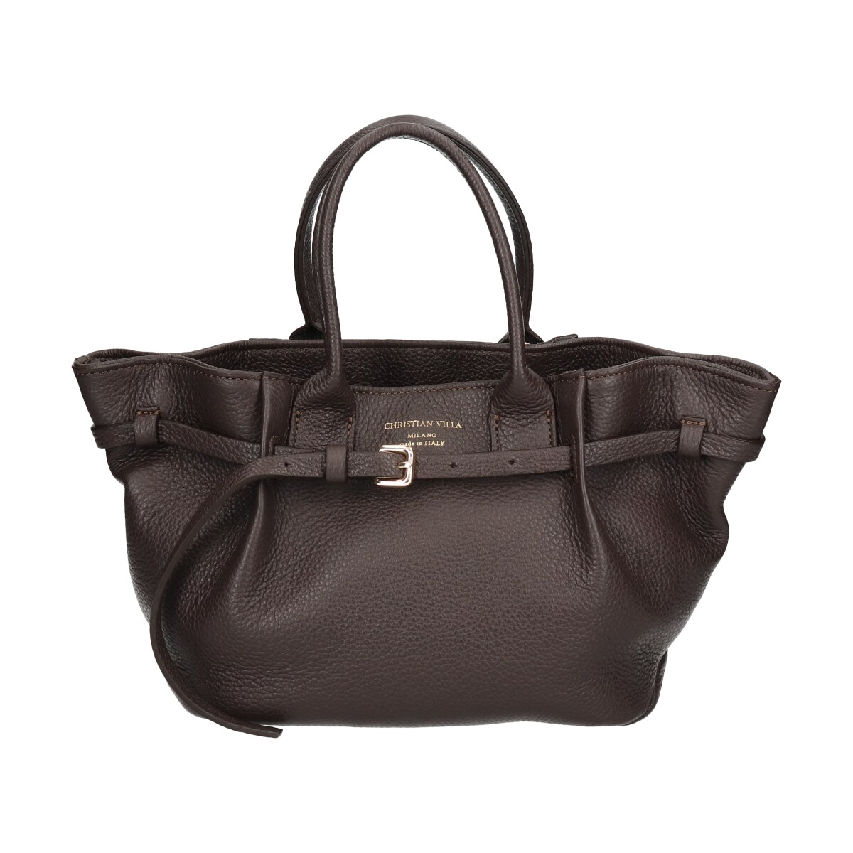 CHRISTIAN VILLA◇レザーハンドルメッシュバッグ | クリスチャンヴィラ