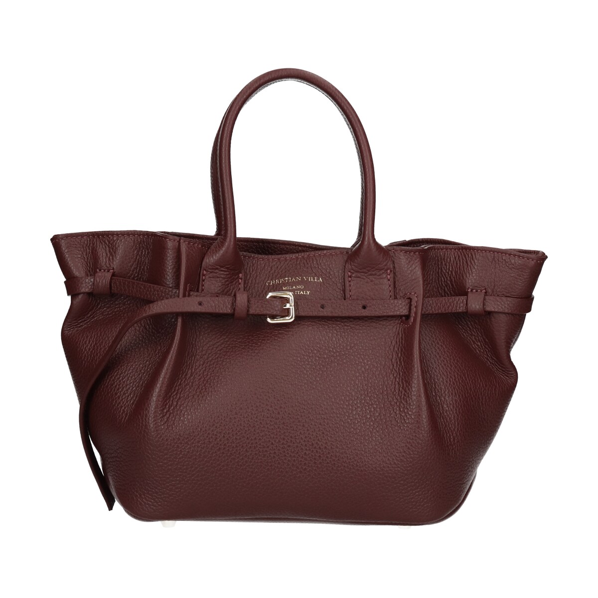 CHRISTIAN VILLA◇レザーハンドルメッシュバッグ | クリスチャンヴィラ