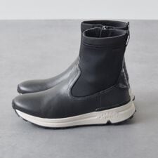 bussola◆4.5cmヒール◆晴雨兼用スニーカーショートブーツ