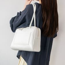 CHRISTIAN VILLA◆イタリアンレザーデイリーボストンバッグ