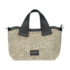 RIPANI◆サマーツイード・レザーコンビバッグ