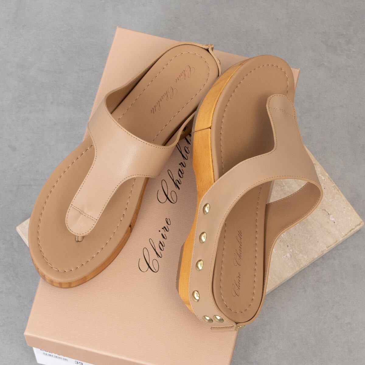 [�}���C]Claire Charlotte��4.2cm�q�[�������U�[�g���O�T�{�T���_��/�N���A �V���[���b�g�iClaire Charlotte�j �x�[�W��
