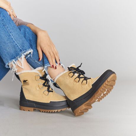 SOREL＞TIVOLI4 レザーレースアップブーツ | ビューティー 