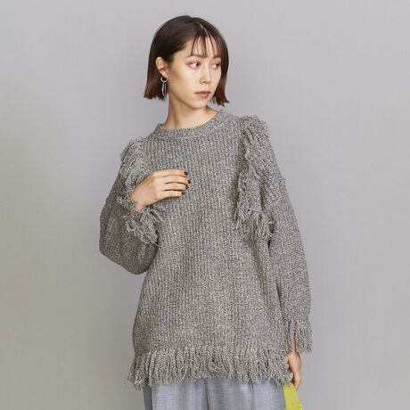 KiiRA＞フリンジニット プルオーバー◇ | ビューティー＆ユース  