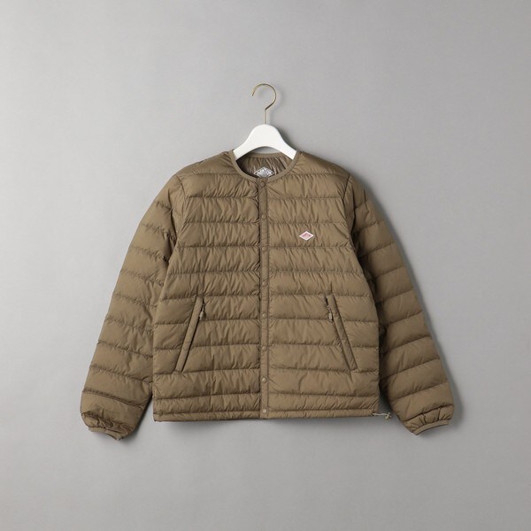 ＜ＤＡＮＴＯＮ＞インナーダウン　クルーネック　ジャケット