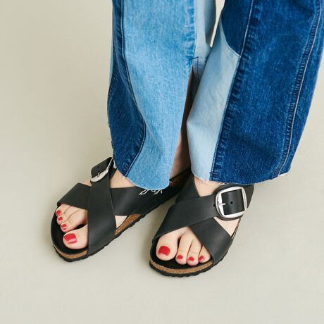 BIRKENSTOCK＞Siena ビッグバックル サンダル 