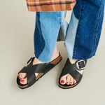 BIRKENSTOCK＞Siena ビッグバックル サンダル  