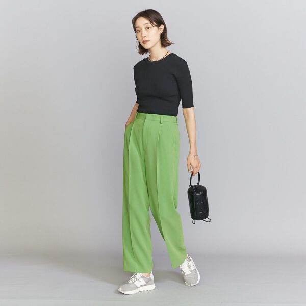 とろみ素材ボトムス