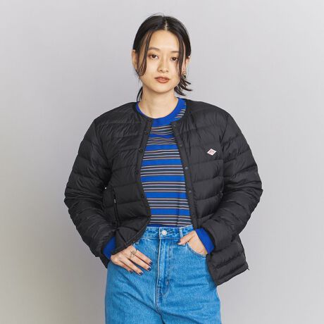 DANTON＞インナーダウン クルーネック ジャケット 