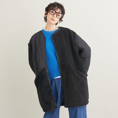 別注】＜TOWNCRAFT＞パッチワークキルティングジャケット 