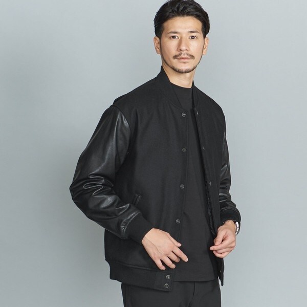 WEB限定】by ブラックメルトン フェイクレザー スタジャン