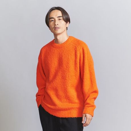 バブル ニット オーバーサイズ クルーネック | ビューティー＆ユース 