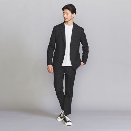 WEB限定 WARDROBE SMART】”DELEGANT” サキソニー ジャケット＆パンツ 