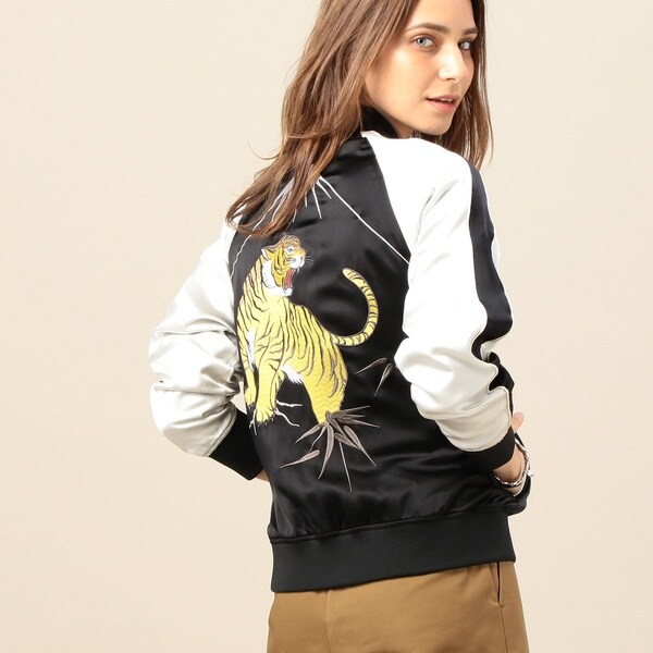 BY シルクサテンスカジャン | ビューティー＆ユース ユナイテッド