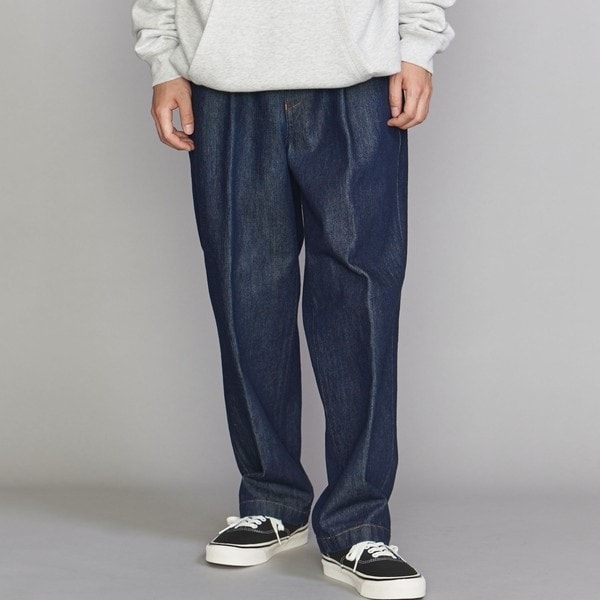 h beauty&youth ウールモヘアテーパードパンツ H＞ウールモヘヤ