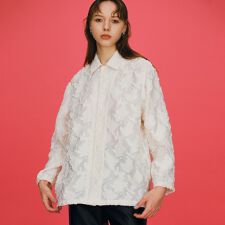 カットジャカード シャツ -ウォッシャブル- | ビューティー＆ユース 