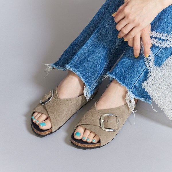 別注】＜BIRKENSTOCK＞AROSA ビッグバックル サンダル | ビューティ