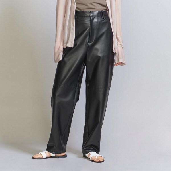BEAUTY&YOUTH UNITED ARROWS - H BEAUTY&YOUTH フェイクレザー パンツの通販 by あまねこ's  shop｜ビューティアンドユースユナイテッドアローズならラクマ