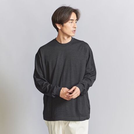 ウォッシャブルウール ロングスリーブ Tシャツ | ビューティー＆ユース 