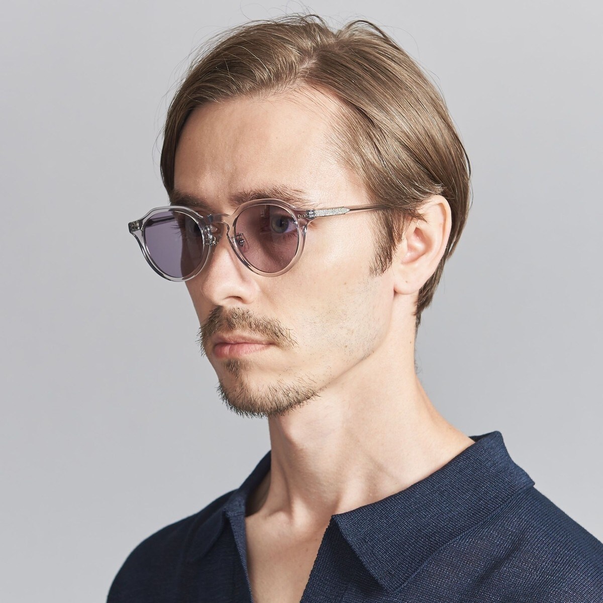 [}C]UNITED ARROWS by KANEKO OPTICAL Matt SGLS/ACEFA/r[eB[[X iCebhA[YiBEAUTY&YOUTHj LT.GRAY