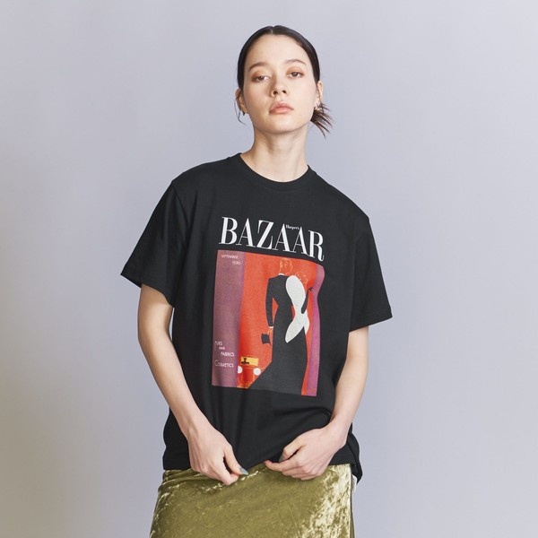 別注】＜Harper's BAZAAR＞グラフィックプリント Tシャツ