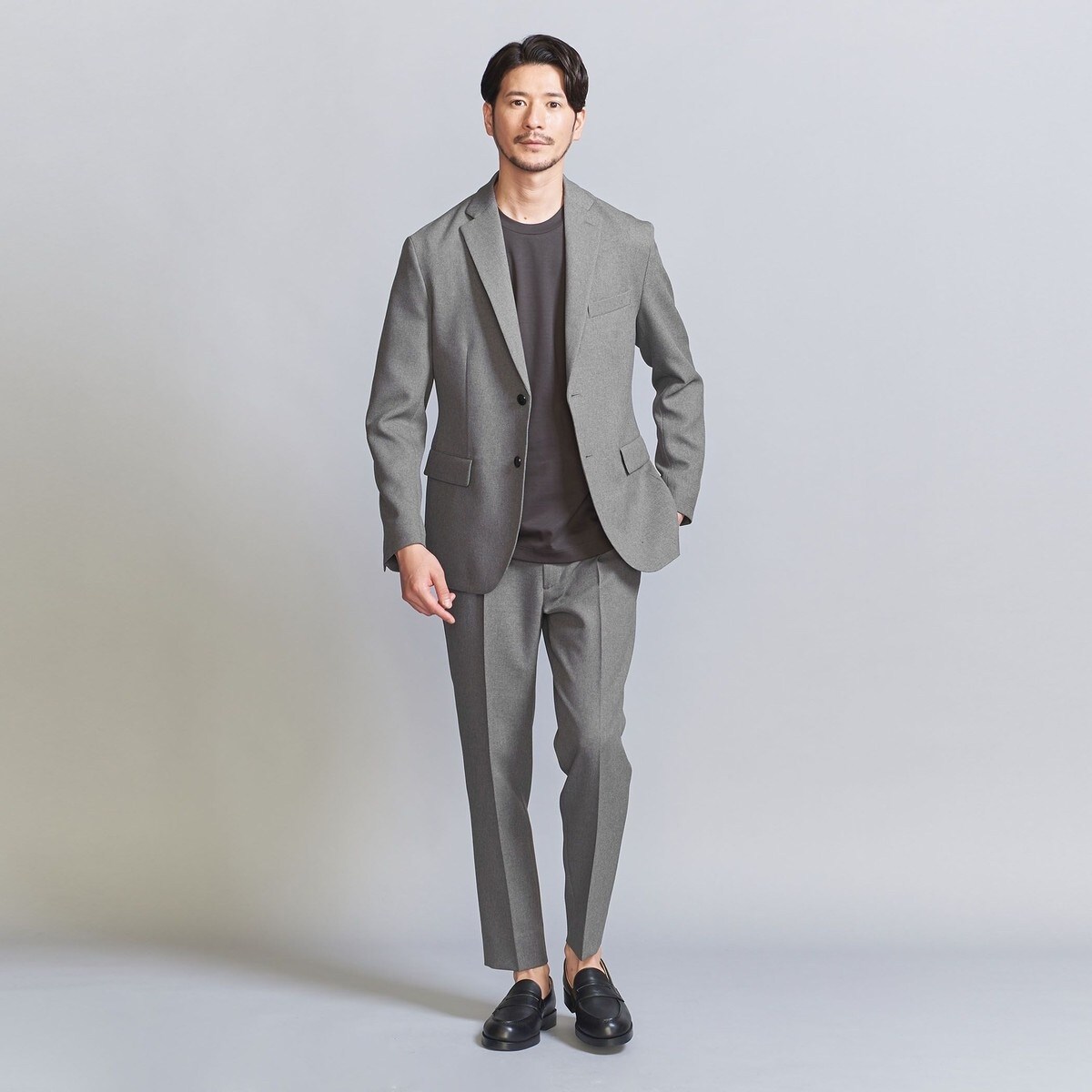 WEB限定 WARDROBE SMART】LANATEC OX セットアップ/総裏ジャケット