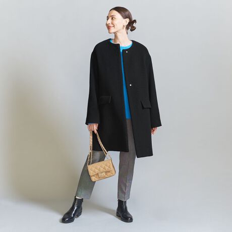 MANTECO ミドル ノーカラーコート | ビューティー＆ユース  