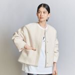 WEB限定】ブークレ ノーカラーショートコート | ビューティー＆ユース  
