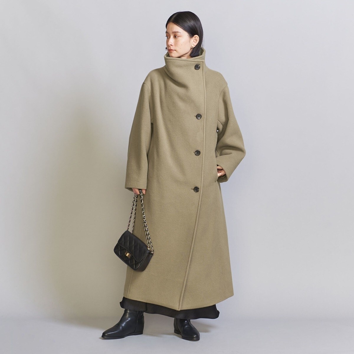 モッサ スタンド ロングコート | ビューティー＆ユース ユナイテッド