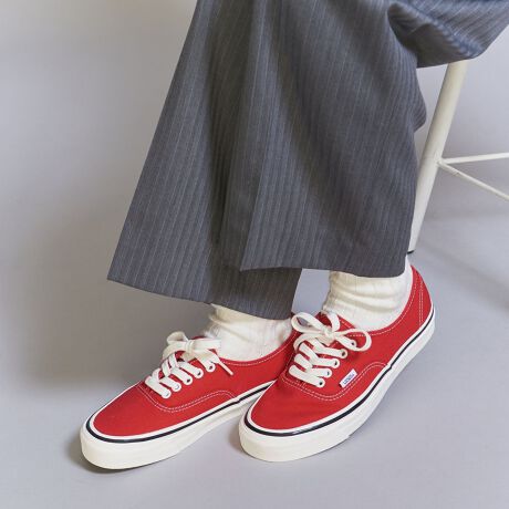 VANS＞AUTHENTIC オーセンティック スニーカー/レッド | ビューティー 