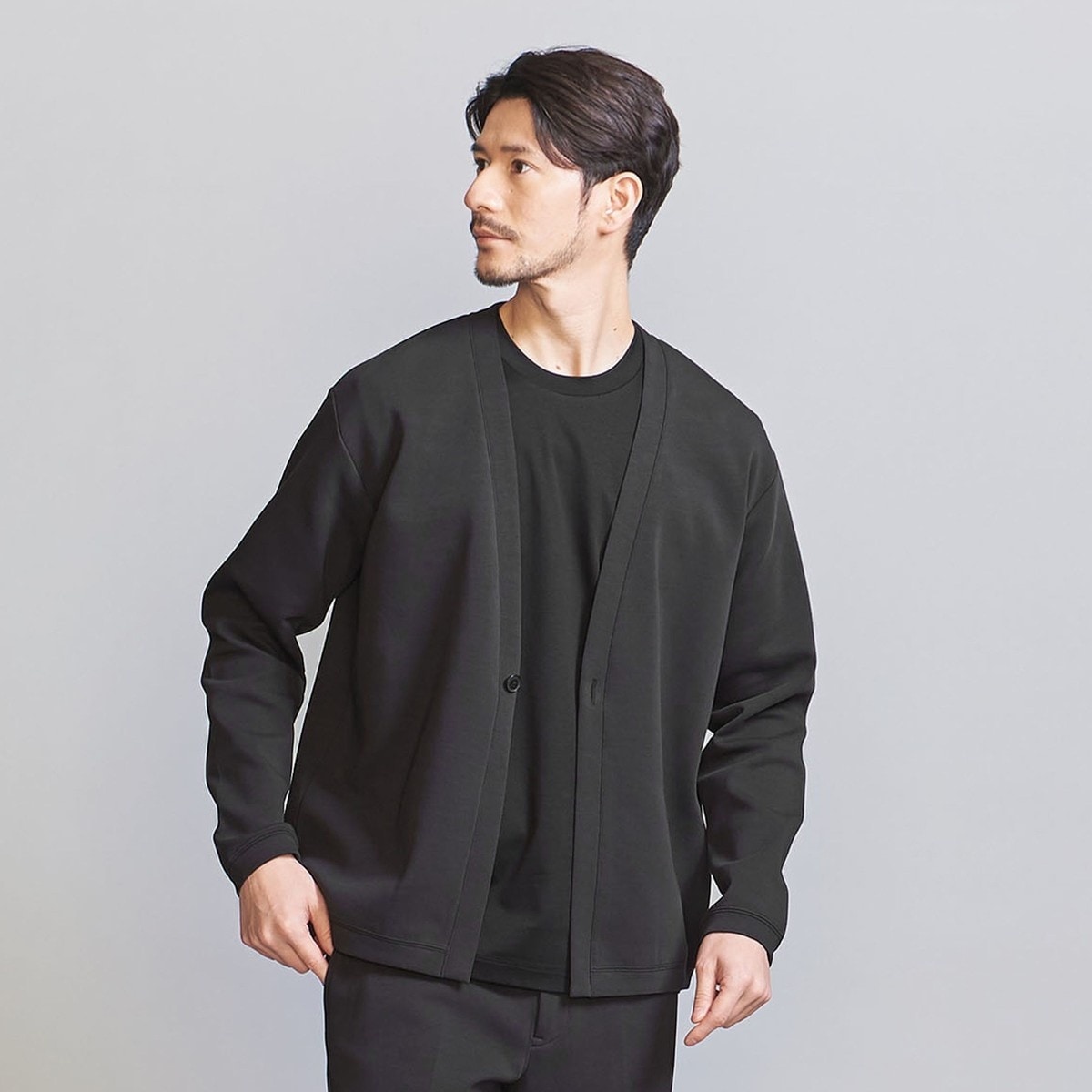 WEB限定 WARDROBE SMART】ダブルニット カーディガン/セットアップ対応 | ビューティー＆ユース ユナイテッドアローズ(BEAUTY&YOUTH)  | マルイウェブチャネル