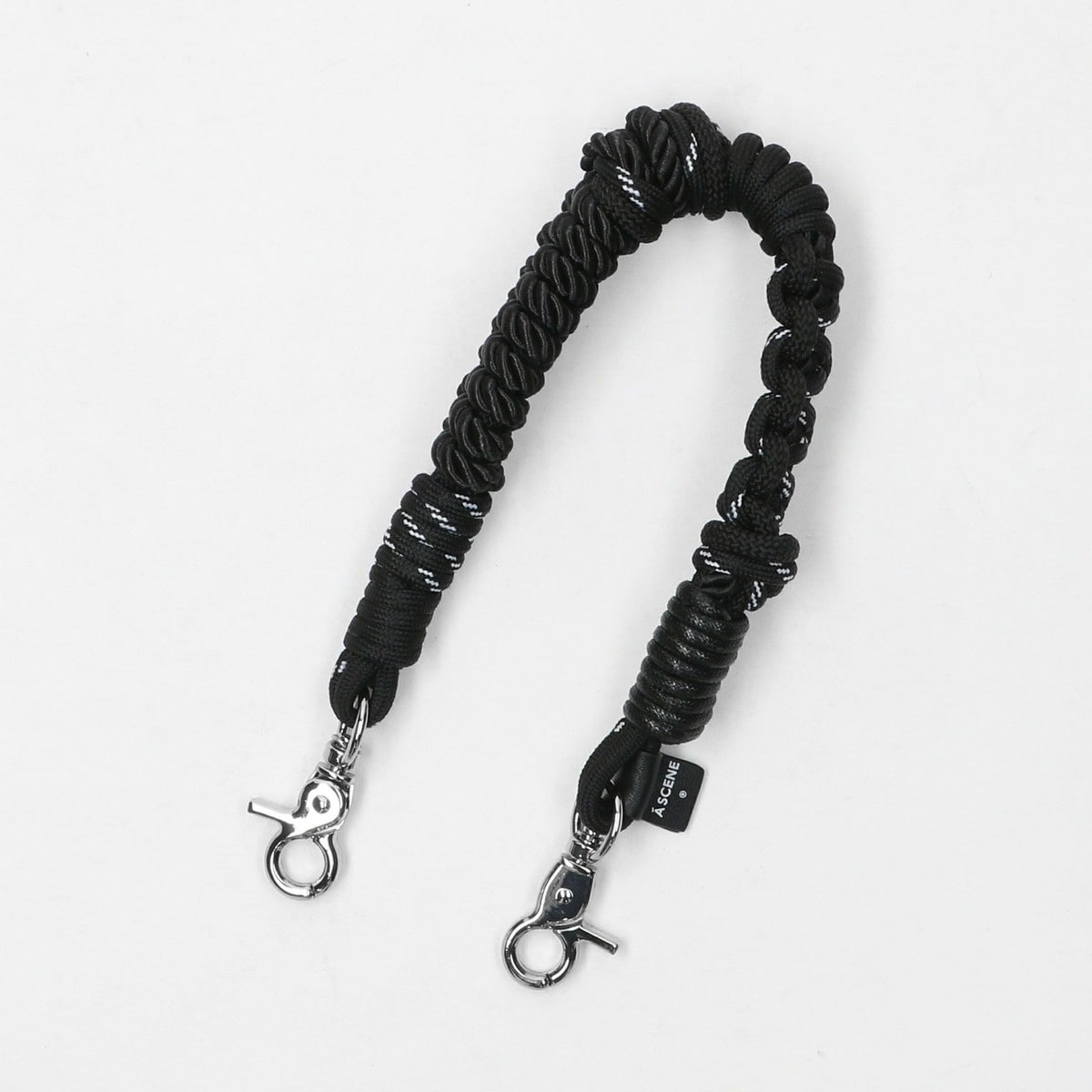 [}C]A SCENEDesign paracord strap/X}zXgbv/r[eB[[X iCebhA[YiBEAUTY&YOUTHj BLACK