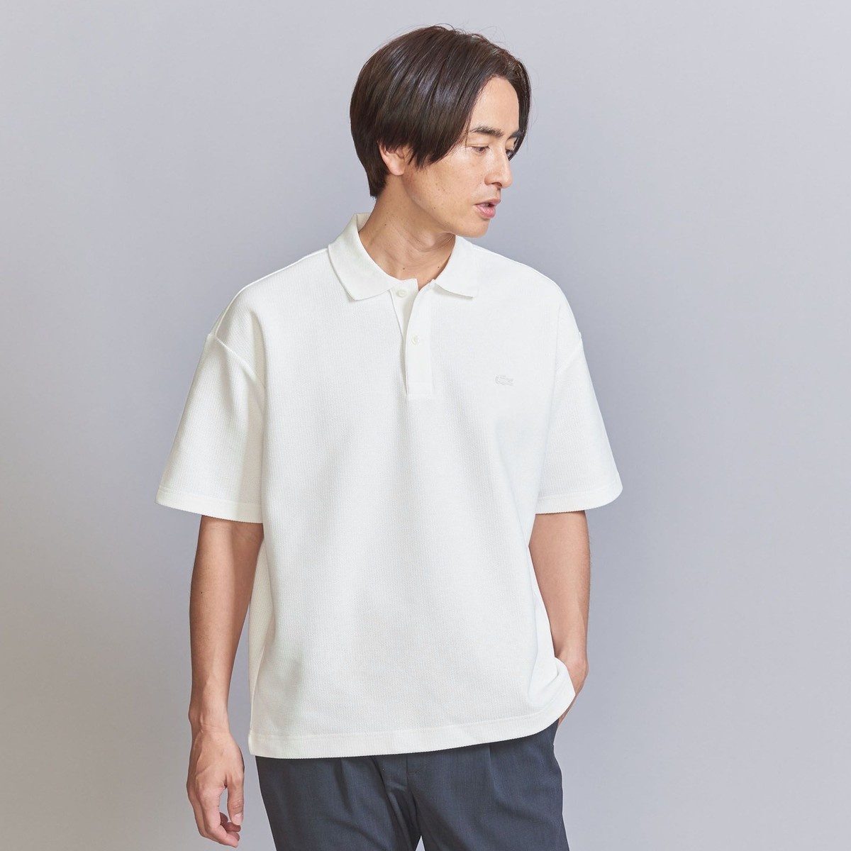 LACOSTE for BEAUTY&YOUTH＞ 1トーン ポロシャツ | ビューティー 