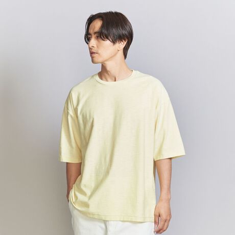 ビューティー＆ユースユナイテッドアローズ（メンズ）スクラッチスラブ クルーネック Tシャツ