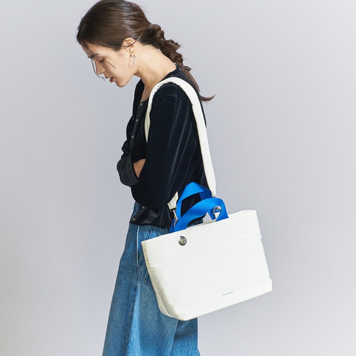 WV97 SAC レザーネームミニトートバッグ | トゥービーバイ