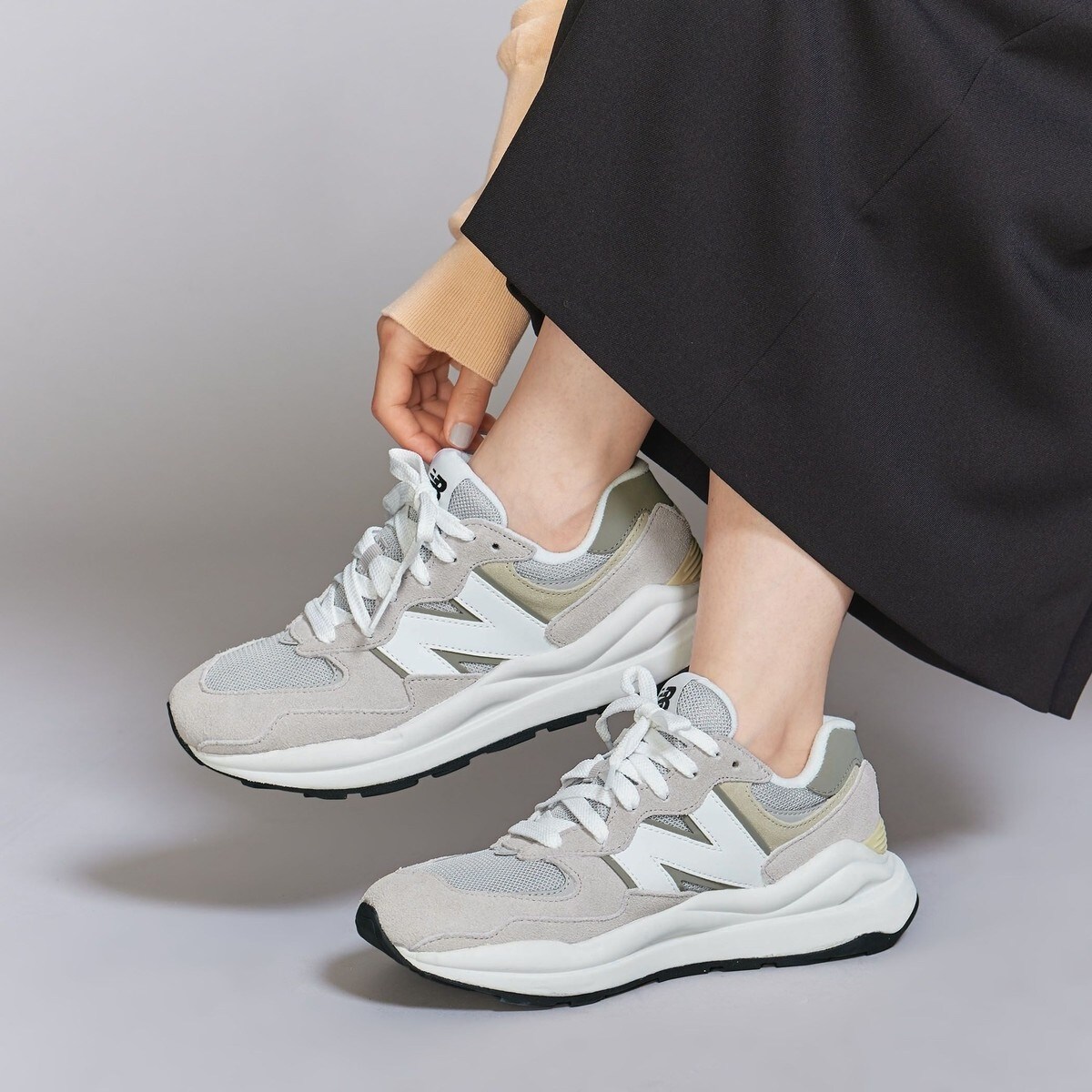 UNITED ARROWS W/SI ツイル パンツ B† ブルーグレー UNITED ARROWS W/SI ツイル パンツ B† ブルーグレー