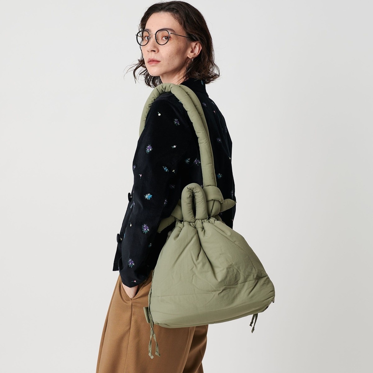 OLEND>ONA ソフト ショルダーバッグ -3WAY- | ビューティー OLEND>ONA ソフト ショルダーバッグ -3WAY- | ビューティー