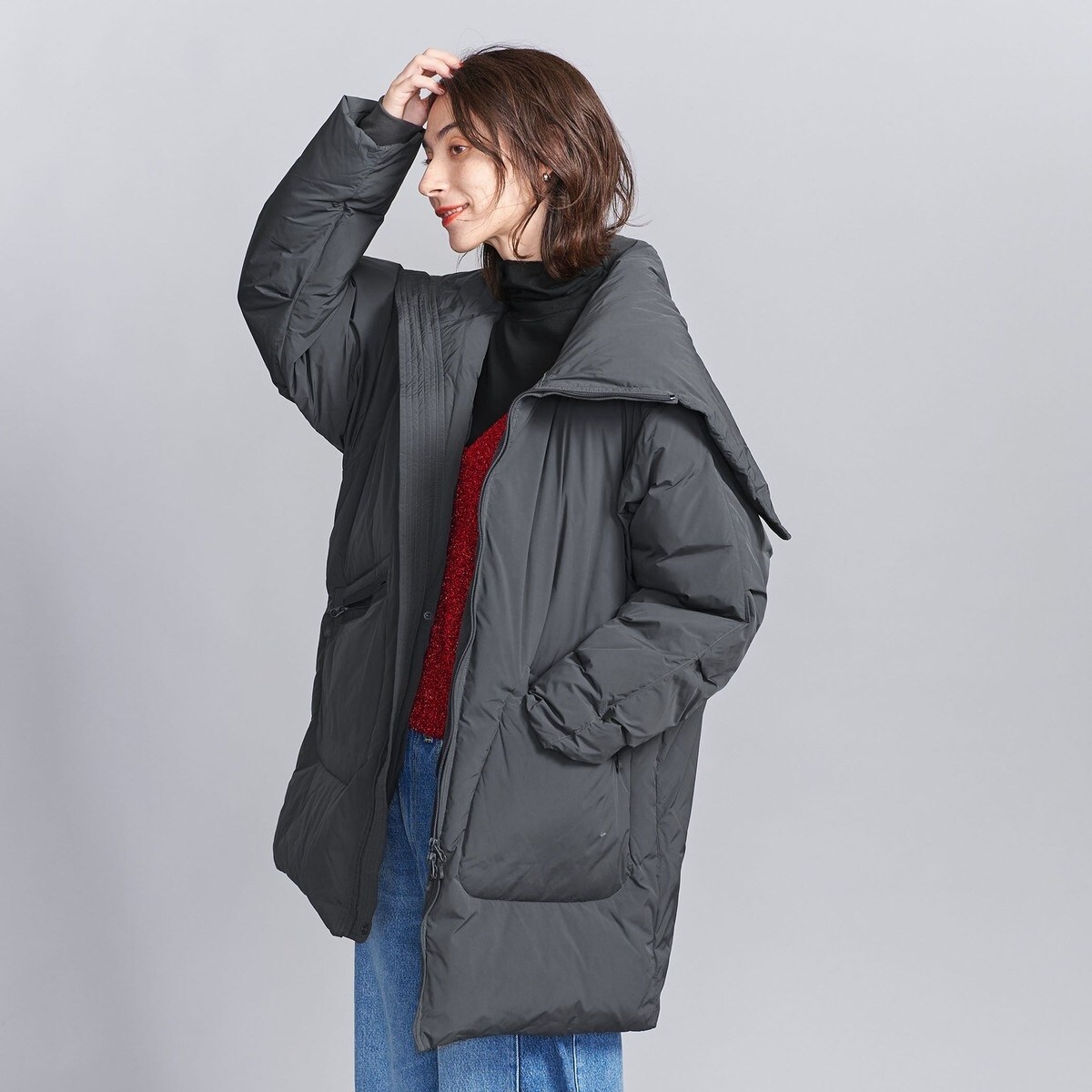 美品＜DAIWA PIER39＞TECH CADET ダウンパーカー 2WAY DAIWA PIER39 (ダイワピア39) TECH 2WAY CADET DOWN PARKA