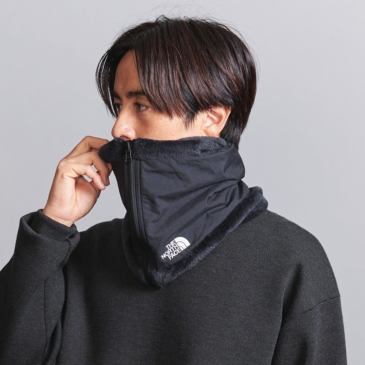 THE NORTH FACE＞ リバーシブル ネックゲイター ジップ/ネックウォーマー | ビューティー＆ユース  ユナイテッドアローズ(BEAUTY&YOUTH) | マルイウェブチャネル