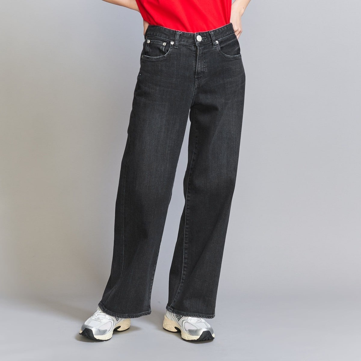 [}C]RED CARD35th Anniversary Wide fjpc/r[eB[[X iCebhA[YiBEAUTY&YOUTHj BLACK