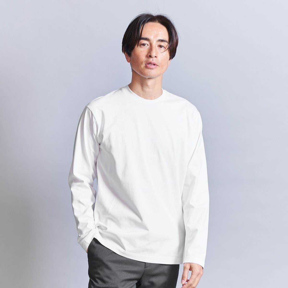 BEAUTY&YOUTHUNITEDARROWS ソリッドコットンポロスウェット BEAUTY&YOUTH UNITED ARROWS ソリッド コットン ポロ スウェット