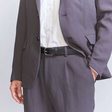 ベーシック レザー ベルト 28mm -Made in Japan-