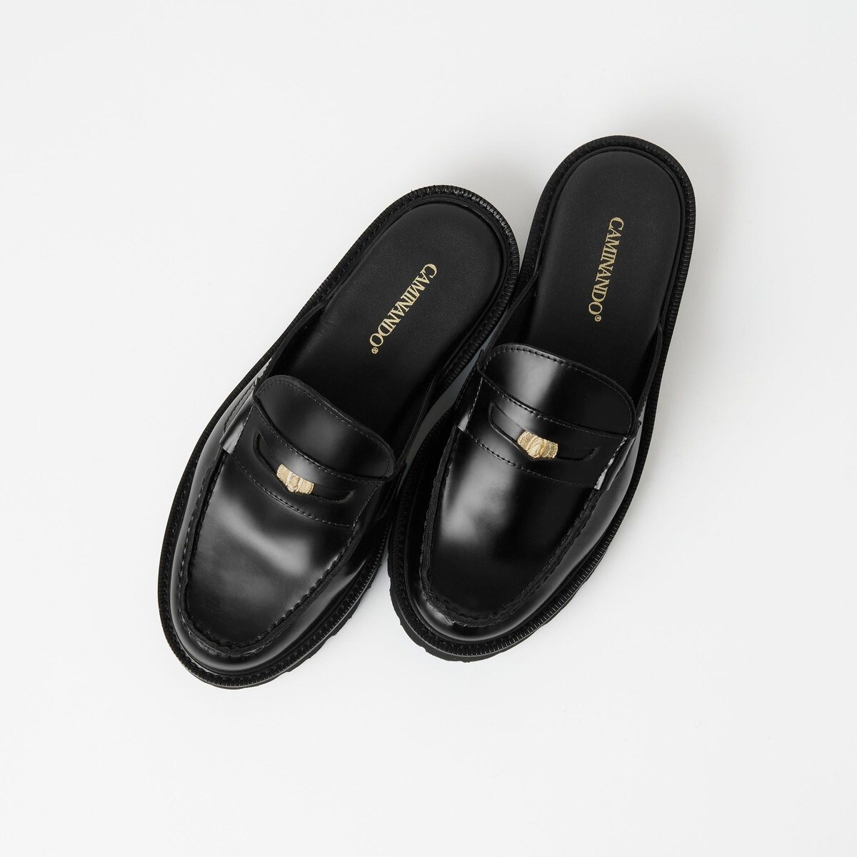 別注　CAMINANDO レザー コインローファー BEAUTY&YOUTH セール】【別注】 ＜CAMINANDO＞レザー コインローファー