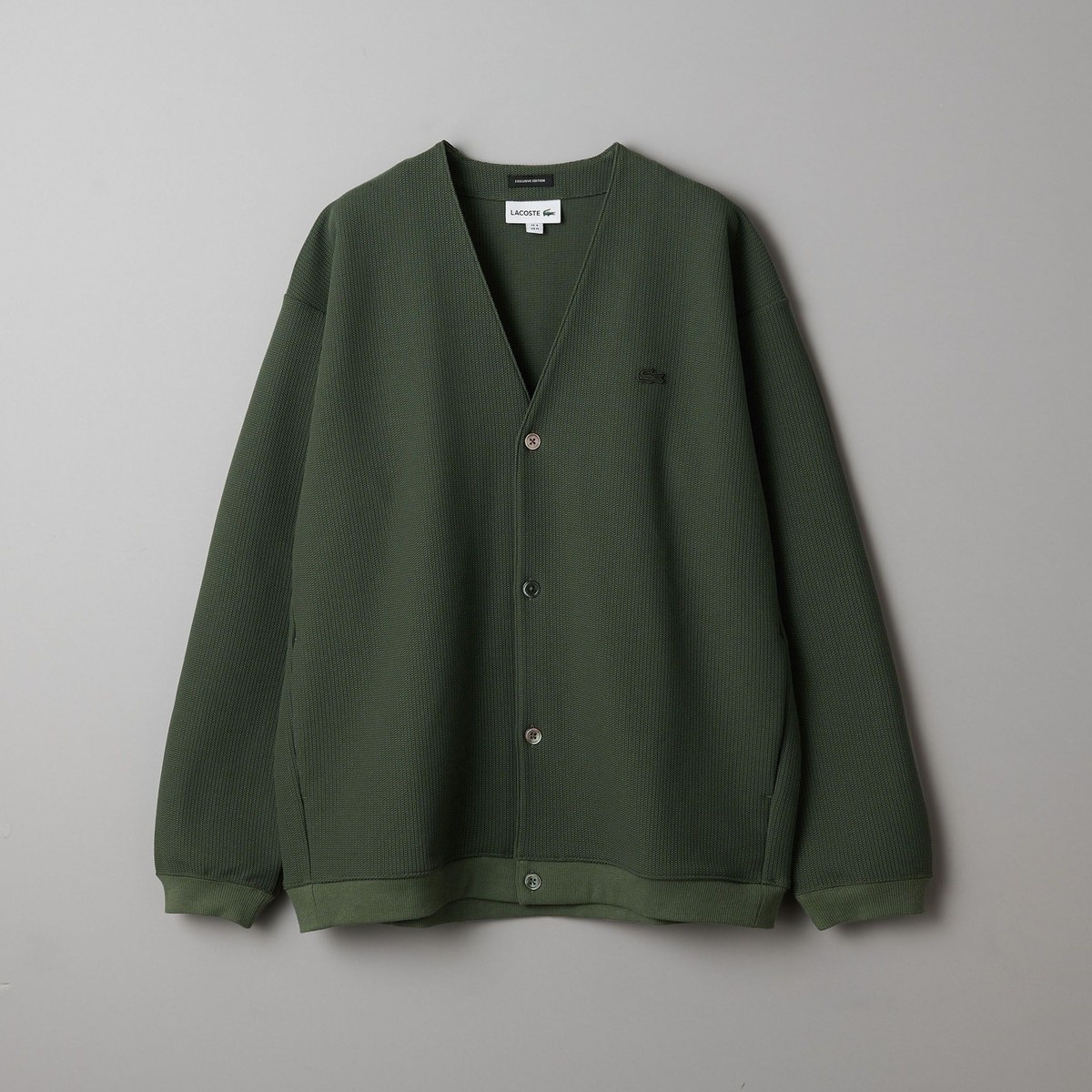 UNITED ARROWS別注　 LACOSTE　1トーンカーディガン 1200024F1657_m1_a016.jpg