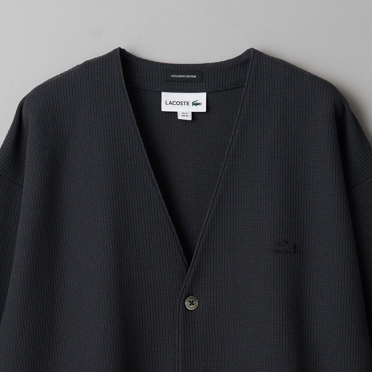 UNITED ARROWS別注　 LACOSTE　1トーンカーディガン LACOSTE for BEAUTY&YOUTH＞ 1トーン カーディガン