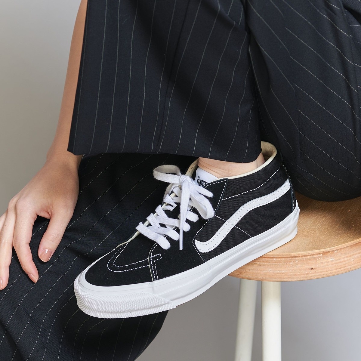 [}C]VANSXP[g~bh CV[83/Xj[J[/r[eB[[X iCebhA[YiBEAUTY&YOUTHj BLACK