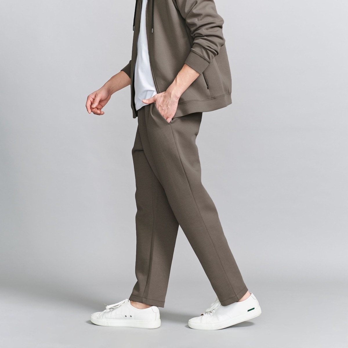 beauty&youth smart wardrobe イージーパンツ ダブルニット