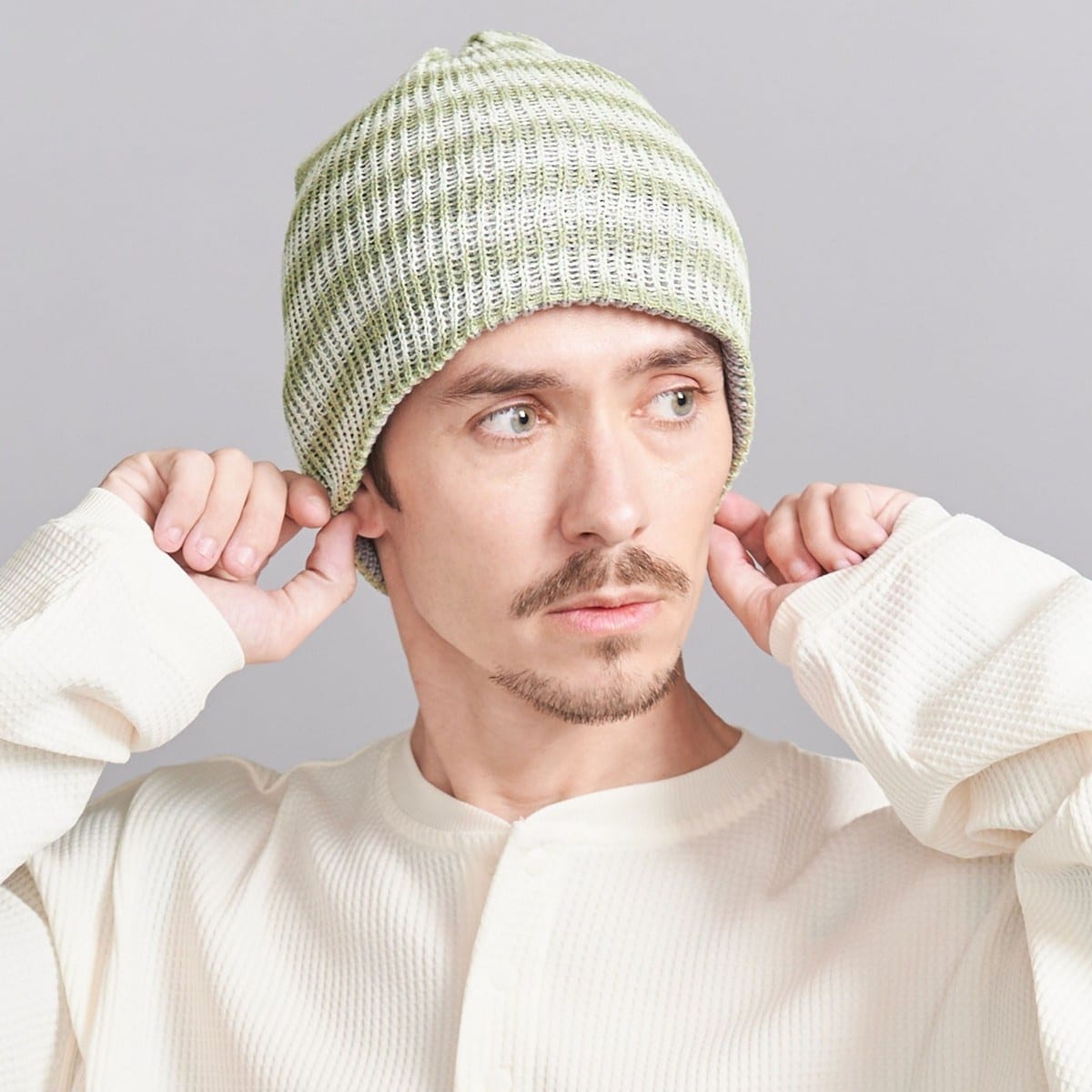 ユナイテッドアローズ ハンドニット ニット帽 英国製 GUSHLOW＆COLE ユナイテッドアローズ ハンドニット ニット帽 英国製 GUSHLOW＆COLE