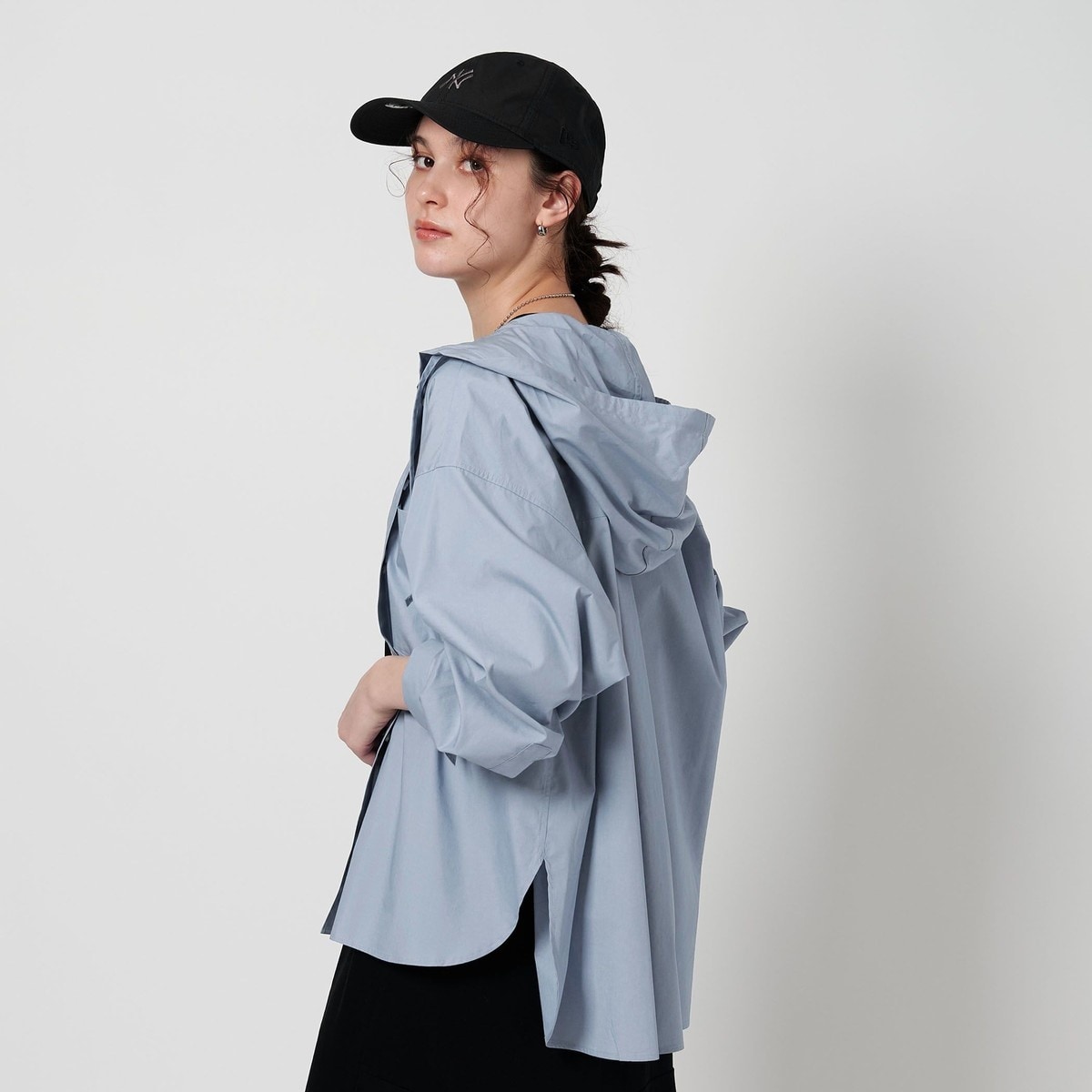 beauty&youth ブラウス シャツ フード ボリュームシャツ BEAUTY＆YOUTH UNITED ARROWS ブラウス シャツ フード